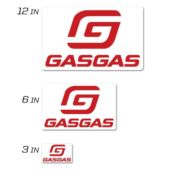 D-COR - GASGAS ICON DECAL 3 SQUARED - Image 1