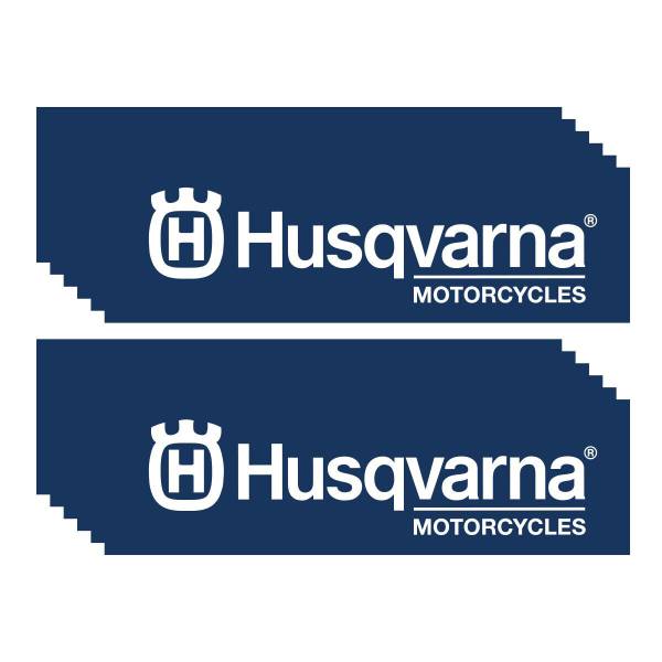 D-COR - 6" HUSQVARNA DECAL 10 PK - Image 1