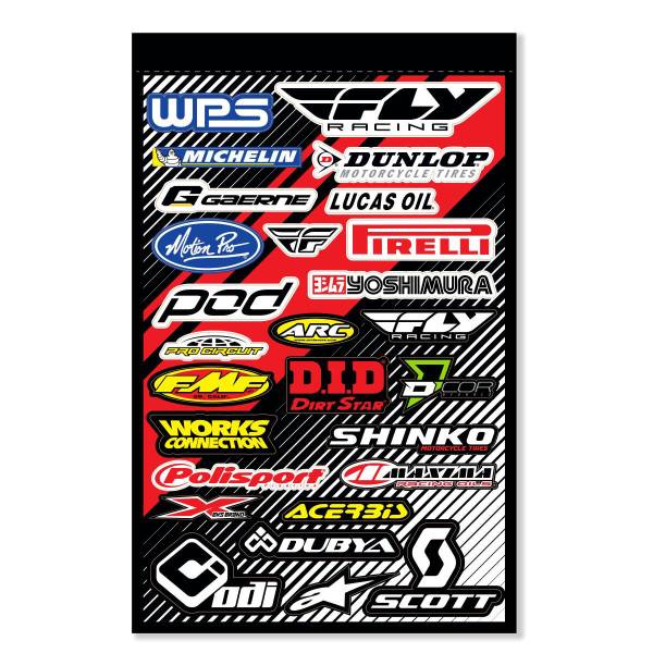 D-COR - DECAL SHEET WPS 4 MIL - Image 1