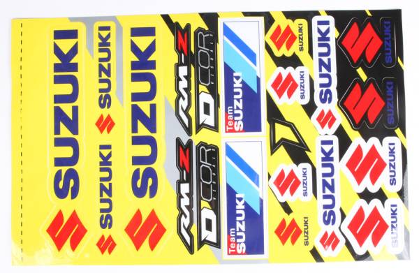 D-COR - SUZUKI DECAL SHEET - Image 1