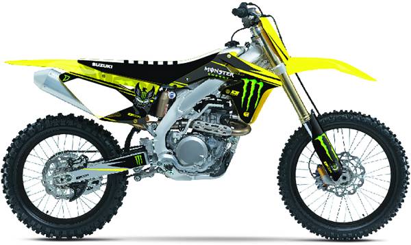 D-COR - COMPLETE KIT MONSTER ENERGY WHITE - Image 1