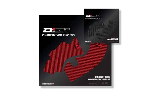 D-COR - FRAME GRIP GUARD DECAL RED - Image 1