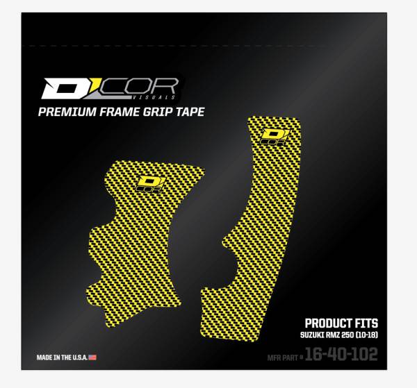 D-COR - FRAME GRIP GUARD DECAL YELLOW - Image 1