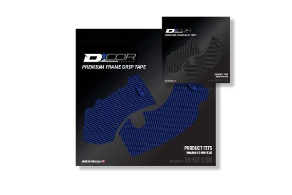 D-COR - FRAME GRIP GUARD DECAL BLUE - Image 1