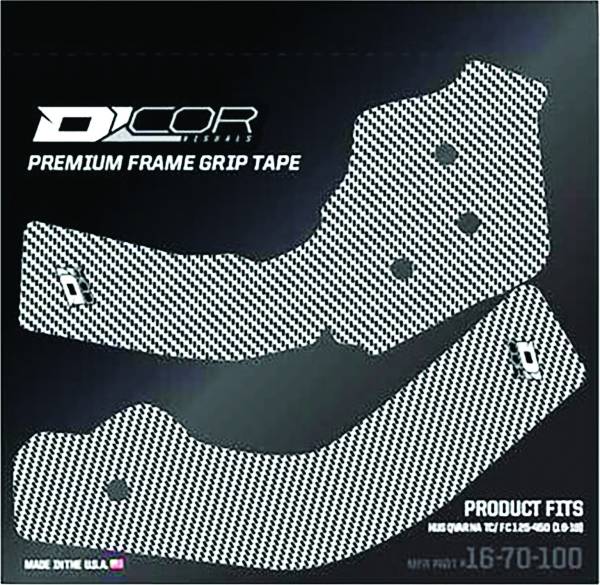 D-COR - FRAME GRIP GUARD DECAL WHITE - Image 1