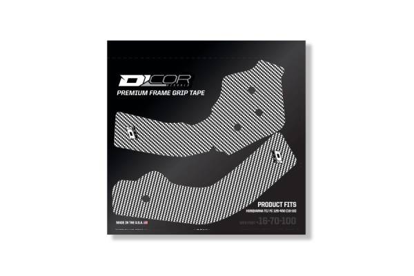 D-COR - FRAME GRIP GUARD DECAL BLACK - Image 1