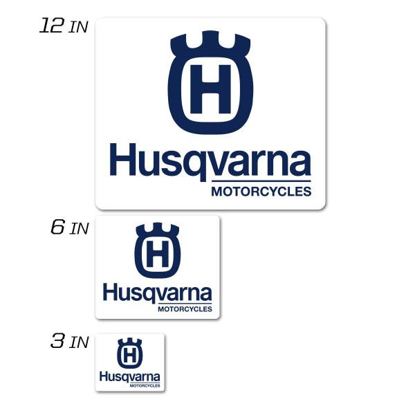 D-COR - HUSQVARNA ICON DECAL 3" SQUARE - Image 1