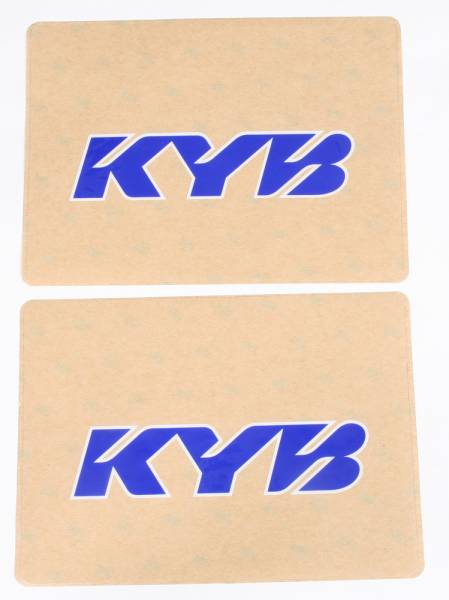 D-COR - UPPER FORK DECAL KYB BLUE - Image 1