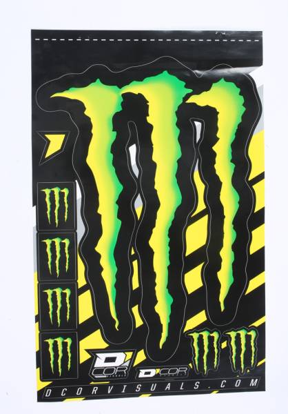 D-COR - MONSTER CLAW DECAL SHEET 4 MIL - Image 1