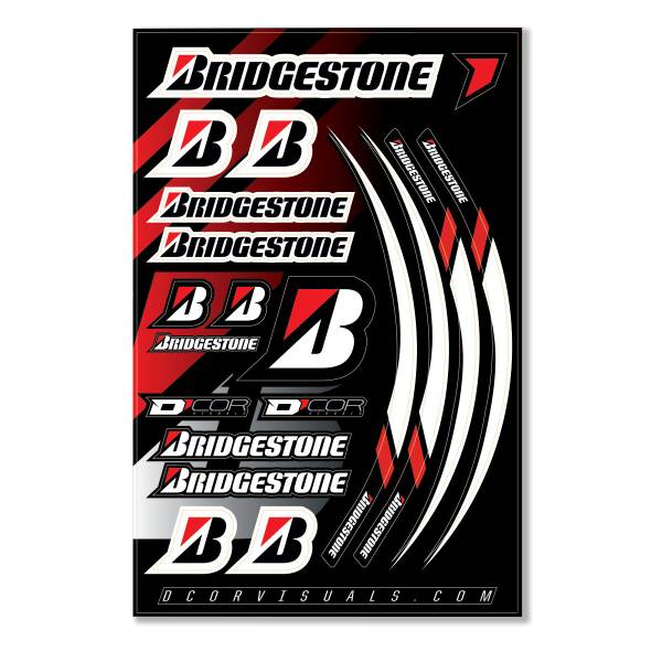 D-COR - DECALS 12 MIL BRIDGESTONE - Image 1