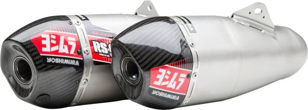 YOSHIMURA - RS-9 HEADER/CANISTER/END CAP EXHAUST SLIP-ON SS-AL-SS - Image 1