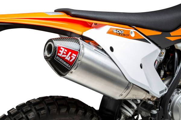 YOSHIMURA - RS-4 HEADER/CANISTER/END CAP EXHAUST SLIP-ON SS-AL-CF - Image 1