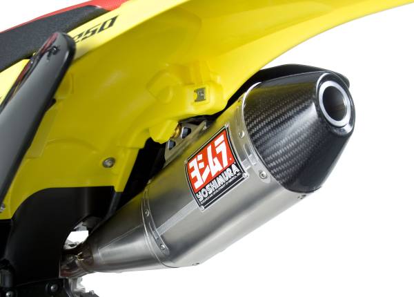 YOSHIMURA - RS-4 HEADER/CANISTER/END CAP EXHAUST SYSTEM SS-AL-CF - Image 1