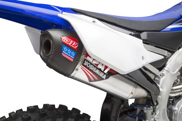 YOSHIMURA - RS-12 HDR/CANISTER/END CAP EXHAUST SYSTEM SS-AL-CF - Image 1