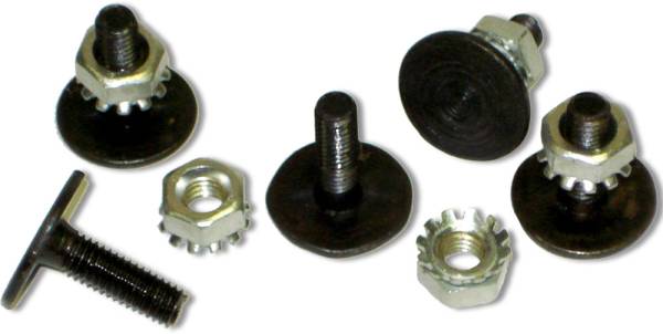 KORONIS - BOLTS & NUTS- 3/16" 100/ PK 5/8" L- TEMPERED STEEL - Image 1