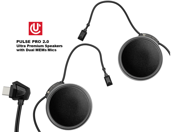 UCLEAR - UCLEAR PULSE PRO 2.0 PREMIUM SPEAKER/MIC KIT MOTION SERIES - Image 1