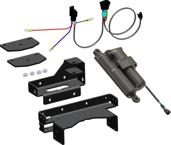 KFI - UTV PLOW TRACKS HYDRAULIC ANGLE KIT - Image 1