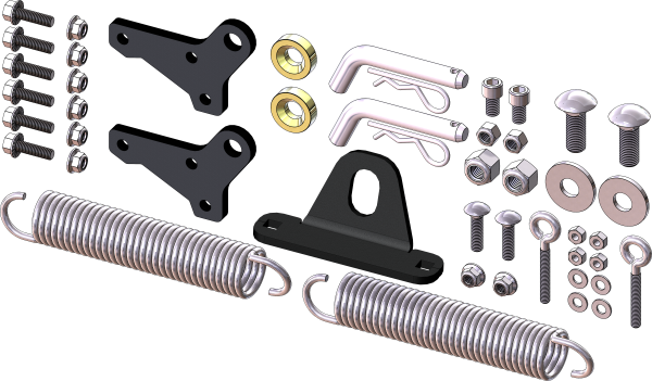 KFI - UTV PRO 2.0 PUSH TUBE PARTS KIT - Image 1