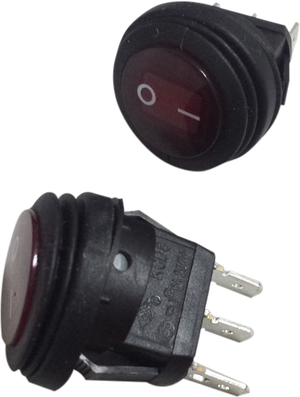 OPEN TRAIL - ROUND ROCKER SWITCH - Image 1