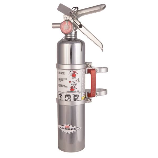 AXIA - QUICK RELEASE MOUNT SILVER W/2.5 LB. CHROME EXTINGUISHER - Image 1