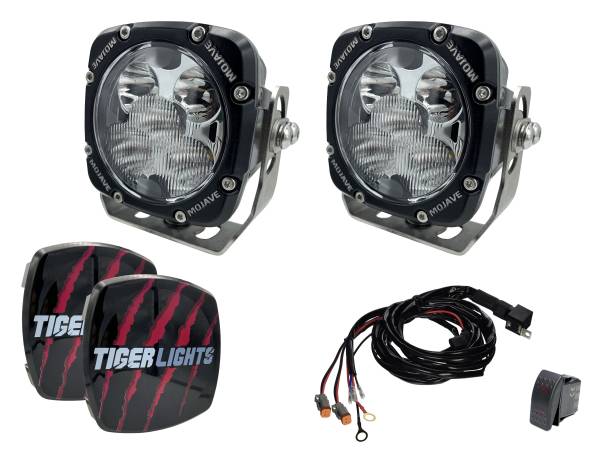 TIGER LIGHTS - DUAL TLM4 KIT W/ HARNESS - Image 1