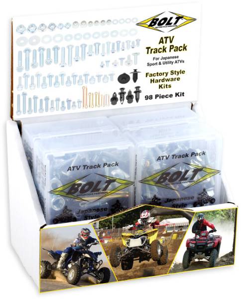 BOLT - ATV TRACK PACK 6/PK DISPLAY - Image 1