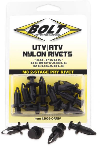 BOLT - M8 PRY RIVET KIT 10/PK - Image 1