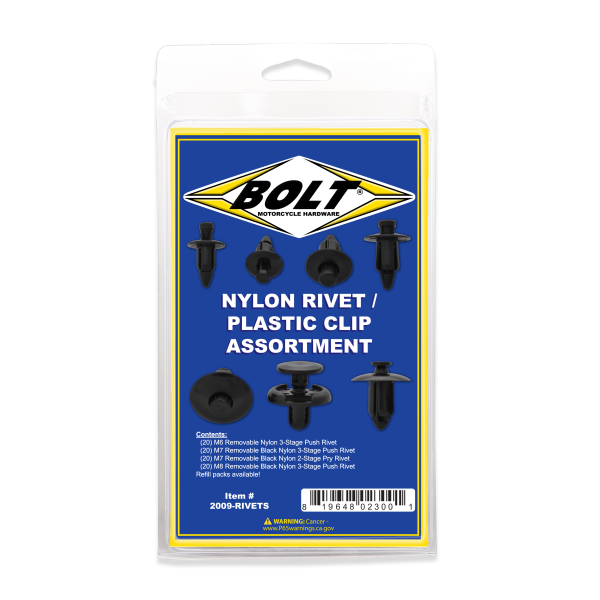 BOLT - RIVET ASSORTMENT 80/PK - Image 1