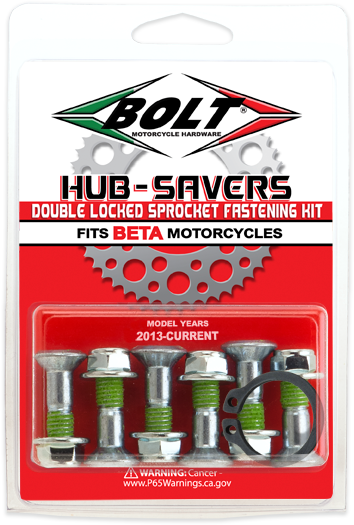 BOLT - HUB-SAVERS DOUBLE LOCK SPROCKET FASTENRS BETA - Image 1