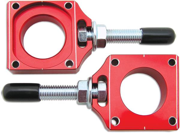 BOLT - CHAIN ADJUSTER BLOCKS SUZ RED Z RED - Image 1