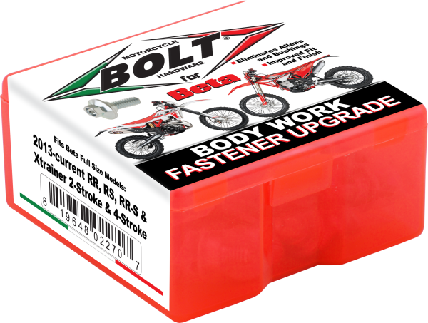 BOLT - FULL PLASTIC FASTENER KIT BETA RR/RR-S/RS/XTRAINER - Image 1