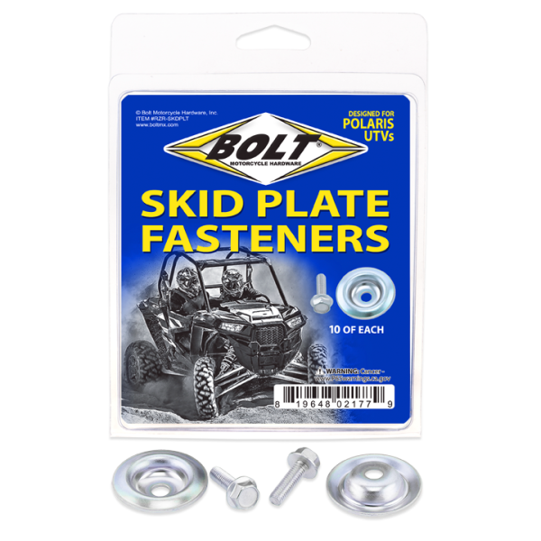 BOLT - UTV SKID PLATE FASTENERS SKID PLATE WASHER/BOLT  10 EA - Image 1