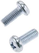 BOLT - PAN HEAD PHILLIPS SCREW 5X0.8X12MM 10/PK - Image 1