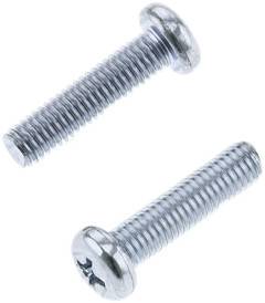 BOLT - PAN HEAD PHILLIPS SCREW 5X0.8X20MM 10/PK - Image 1