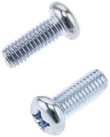 BOLT - PAN HEAD PHILLIPS SCREW 6X1.0X16MM 10/PK - Image 1