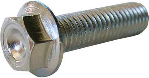 BOLT - LOW PROFILE 10MM HEX HEAD FLAN GE BOLTS 8X1.25X12MM 10/PK - Image 1