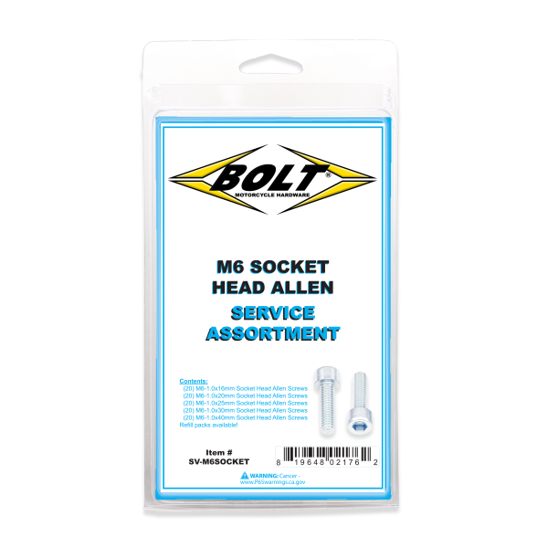 BOLT - SMOOTH SOCKET HEAD ALLEN BOLT ASSORTMENT 80 PIECE KIT - Image 1