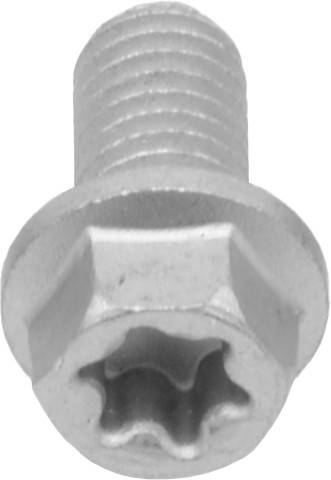 BOLT - DACROMET PLATED 8MM FLANGE BOLTS 6X12MM 10/PK - Image 1