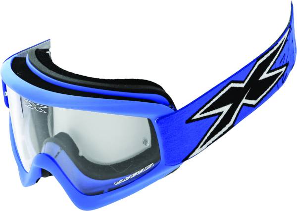 EKS BRAND - GO-X FLAT OUT GOGGLE MATTE BLUE W/CLEAR LENS - Image 1