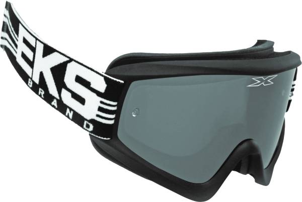 EKS BRAND - FLAT OUT MIRROR GOGGLE BLACK/SILVER W/SILVER MIRROR - Image 1