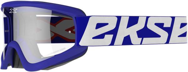 EKS BRAND - GOGGLE OTG BLUE W/CLEAR LENS - Image 1