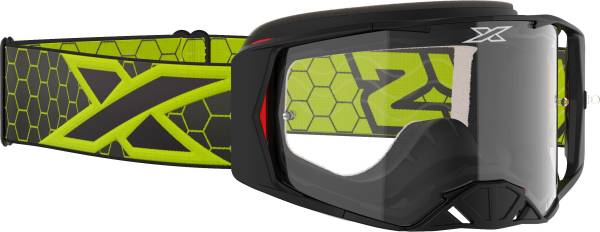 EKS BRAND - LUCID GOGGLE BLACK/FLO YELLOW W/CLEAR LENS - Image 1