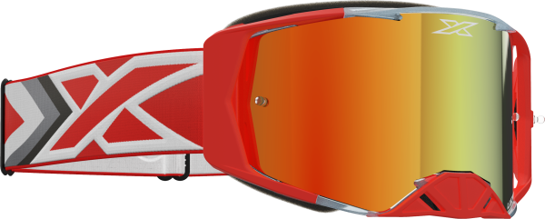 EKS BRAND - LUCID GOGGLE RACE RED RED MIRROR - Image 1