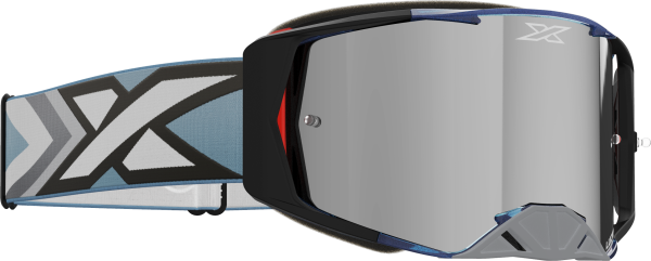 EKS BRAND - LUCID GOGGLE STEEL BLUE SILVER MIRROR - Image 1