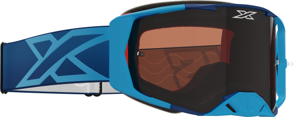 EKS BRAND - LUCID GOGGLE BLUE AUBURN LENS - Image 1