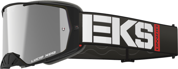 EKS BRAND - LUCID CALIBER GOGGLE BLACK SILVER MIRROR LENS - Image 1