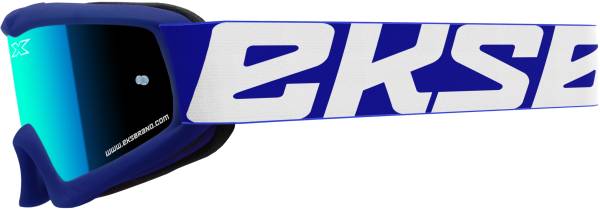 EKS BRAND - X-GROM YOUTH GOGGLE BLUE W/BLUE MIRROR - Image 1