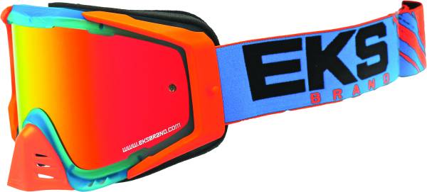 EKS BRAND - OUTRIGGER GOGGLE CYAN/FLO ORANGE/BLACK - Image 1