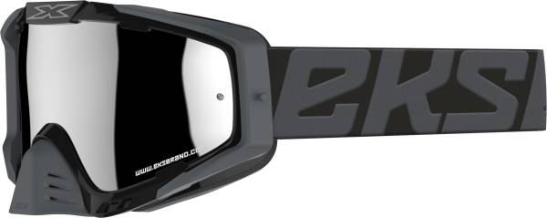 EKS BRAND - OUTRIGGER GOGGLE STEALTH BLACK W/SILVER MIRROR - Image 1