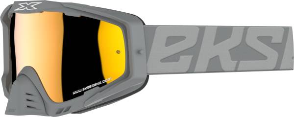 EKS BRAND - OUTRIGGER GOGGLE FIGHTER GREY W/GOLD MIRROR - Image 1